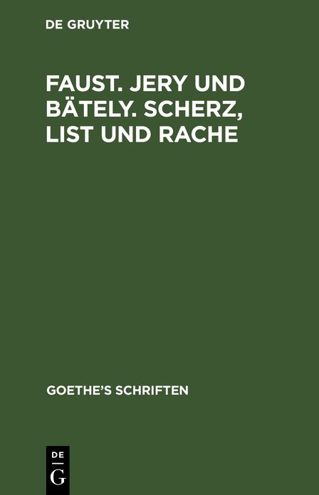 [Schriften ] Goethe's Schriften: Bd. 7