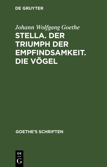 [Schriften ] Goethe's Schriften: Bd. 4