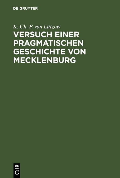 [Versuch einer pragmatischen Geschichte von Mecklenburg] Versuch einer pragmatischen Geschichte von Mecklenburg: Theil 3