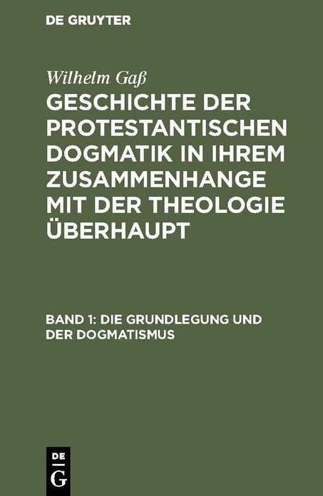 Die Grundlegung und der Dogmatismus