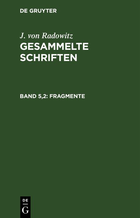 Gesammelte Schriften: Bd. 5