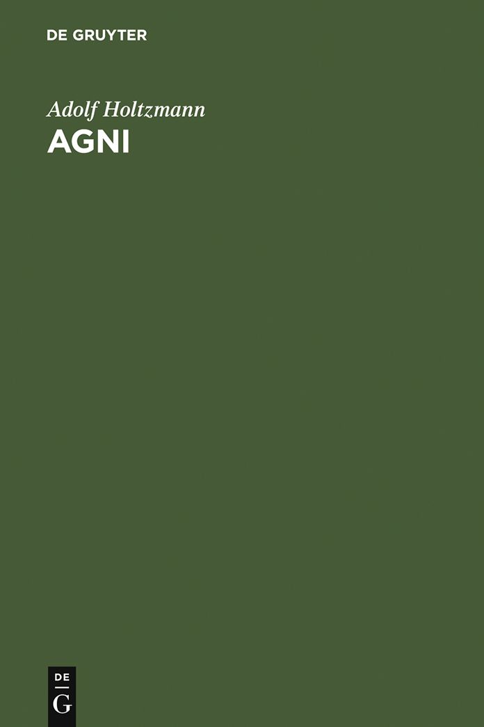 Agni: nach den Vorstellungen des Mahabharata