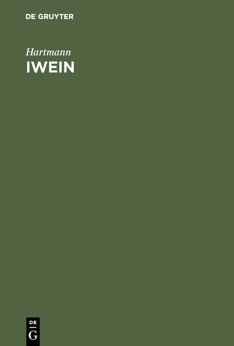 Iwein: Textausgabe