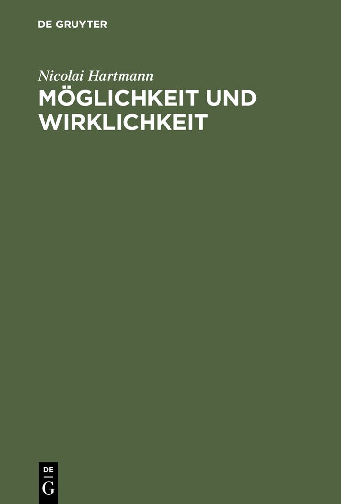 Moglichkeit und Wirklichkeit