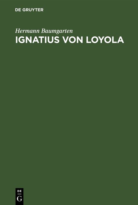 Ignatius von Loyola: Vortrag zum Besten der Überschwemmten Spaniens am 17. November 1879 in Strassburg