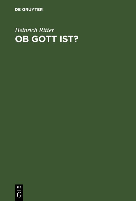 Ob Gott Ist?: Beiträge eines Suchenden auf die wichtigste Frage der Menschheit