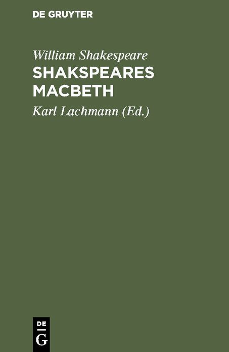 Shakspeare's Macbeth