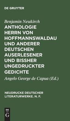 Anthologie Herrn von Hoffmannswaldau und anderer Deutschen auserlesener und bißher ungedruckter Gedichte, Theil 3