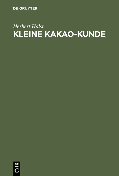 Kleine Kakao-Kunde