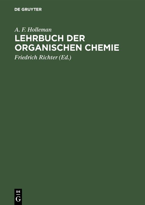 Lehrbuch Der Organischen Chemie
