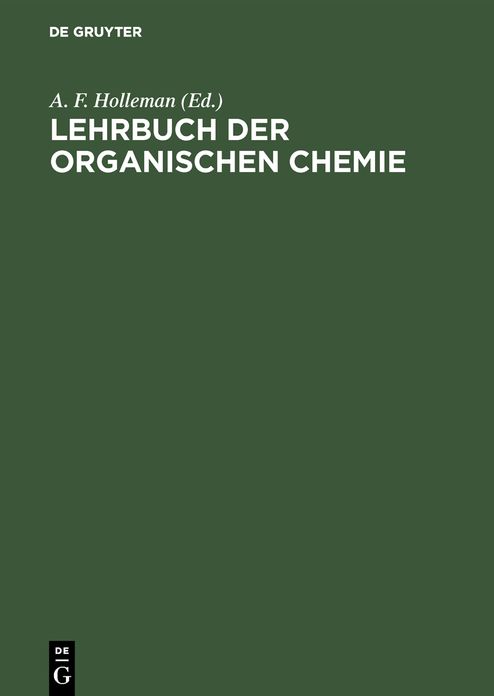 Lehrbuch Der Organischen Chemie