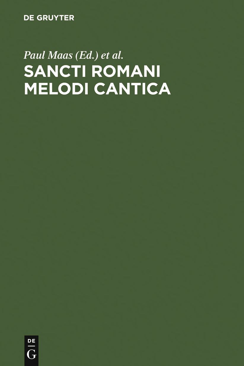 Sancti Romani melodi cantica: Cantica dubia