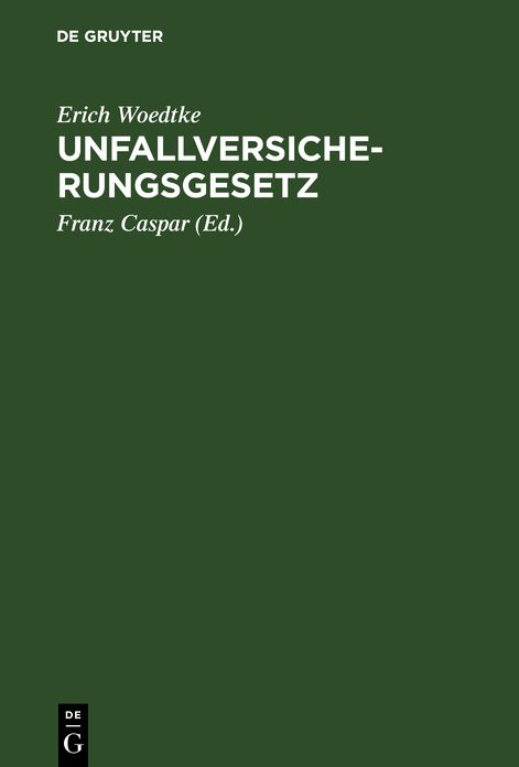 Unfallversicherungsgesetz: Kommentar