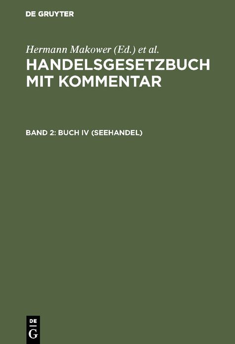 (Seehandel): Bd. 2