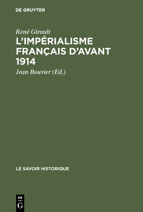 L'imperialisme francais d'avant 1914: Recueil de textes