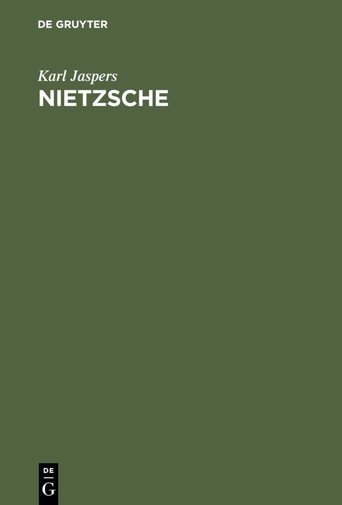 Nietzsche: Einfuhrung in das Verstandnis seines Philosophierens
