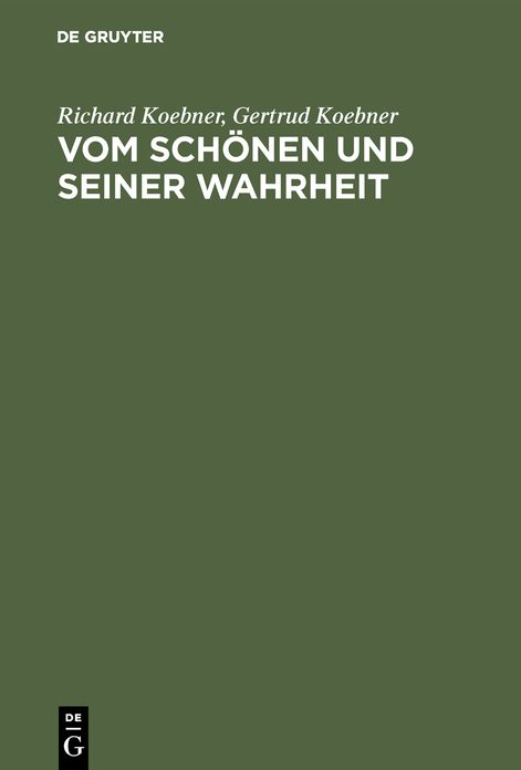 Vom Schönen und seiner Wahrheit: Eine Analyse ästhetischer Erlebnisse