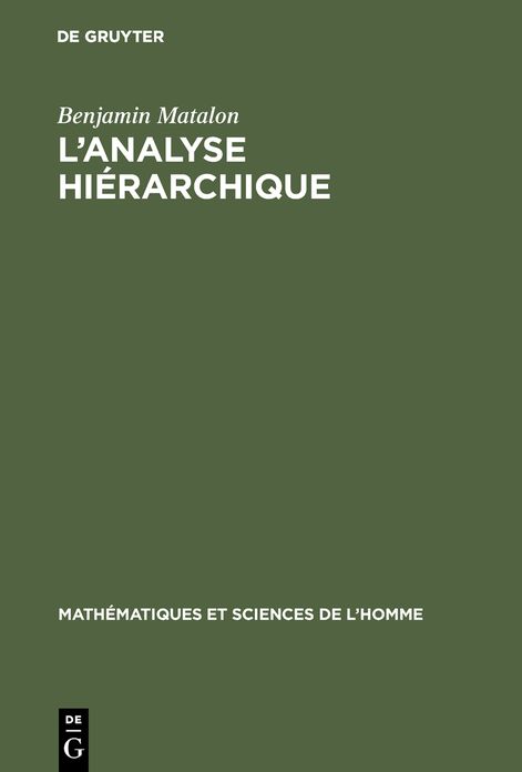 L'analyse hierarchique