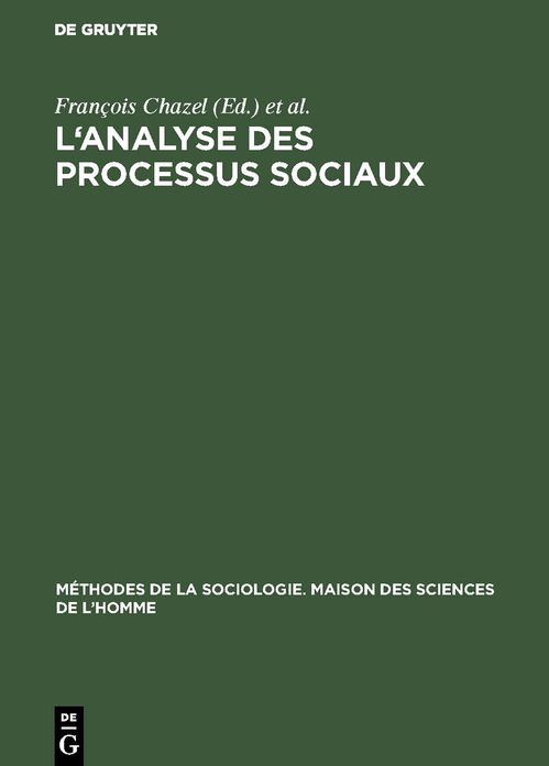 L' analyse des processus Sociaux
