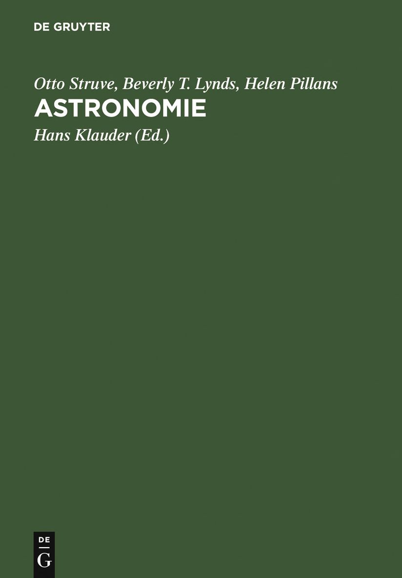 Astronomie: Einführung in Ihre Grundlagen