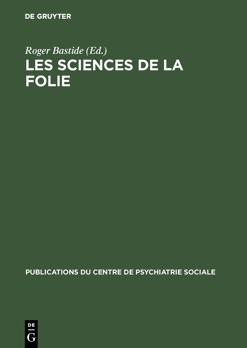Les sciences de la Folie