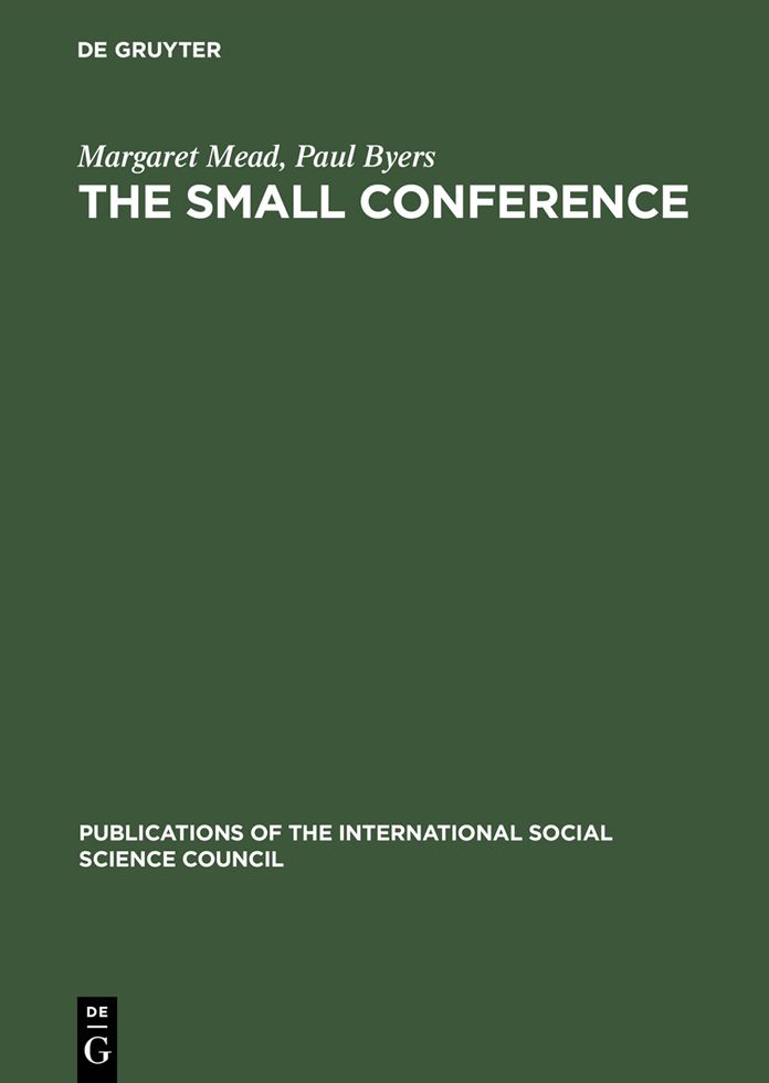 The small conference: An innovation in communication