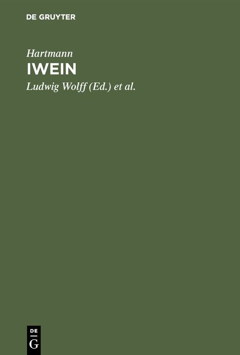 Iwein: Eine Erzählung