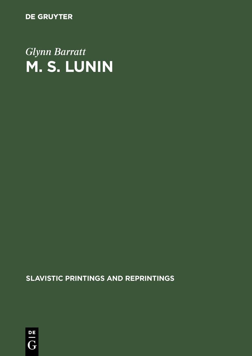 M. S. Lunin: Catholic Decembrist