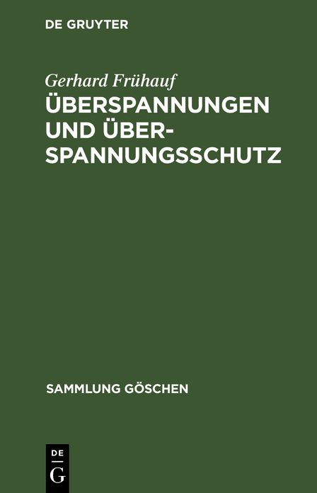 Überspannungen Und Überspannungsschutz