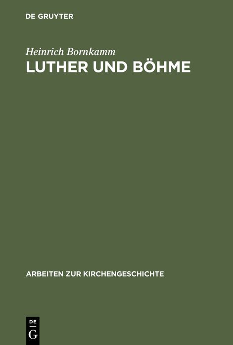 Luther und Bohme