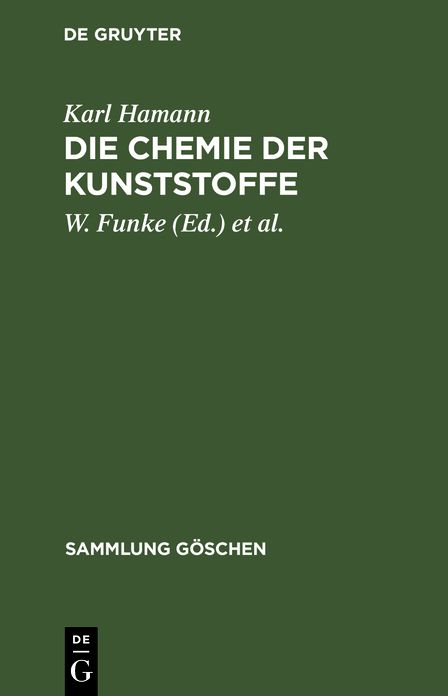Die Chemie Der Kunststoffe