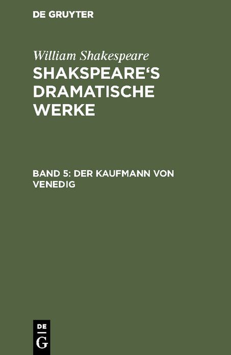Der Kaufmann von Venedig