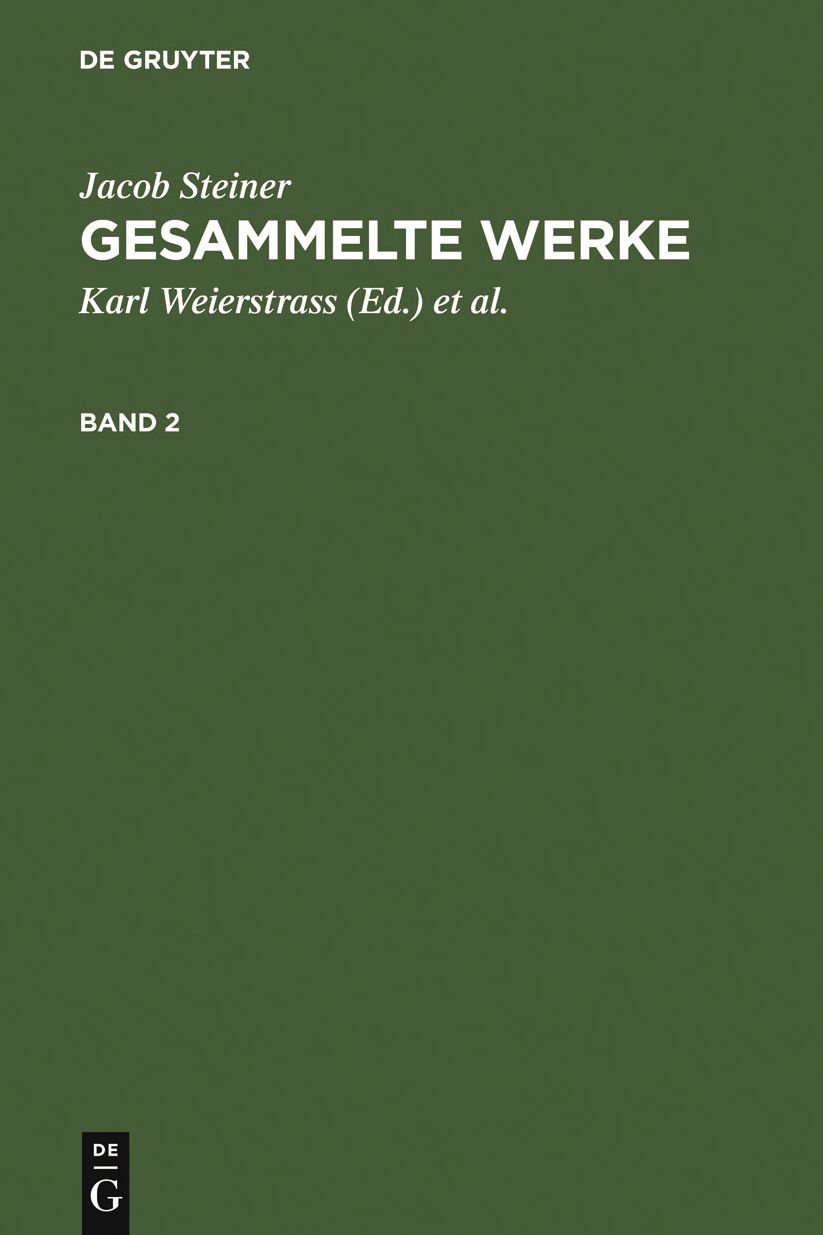 Gesammelte Werke. Band 2
