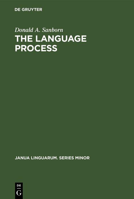 The language Process: Toward a holistic schema with implications for an English curriculum Theory