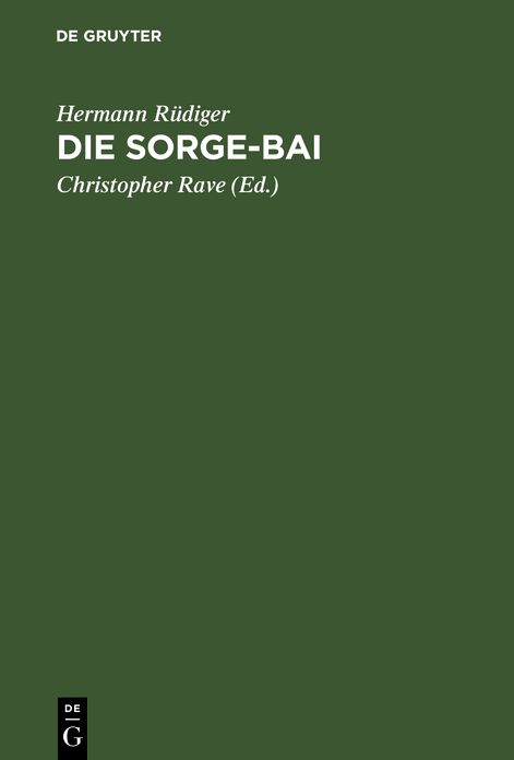 Die Sorge-Bai: Aus den Schicksalstagen der Schröder-Stranz-Expedition