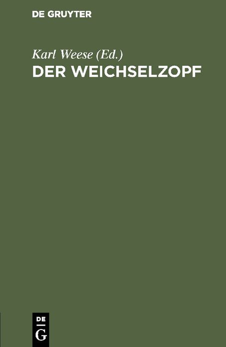 Der Weichselzopf: Ein Beitrag zu seiner Statistik und Geschichte; mit Beziehung auf Dr. Beschorner's Schrift: der Weichselzopf nach statistischen und physiologischen Beziehungen Dargestellt