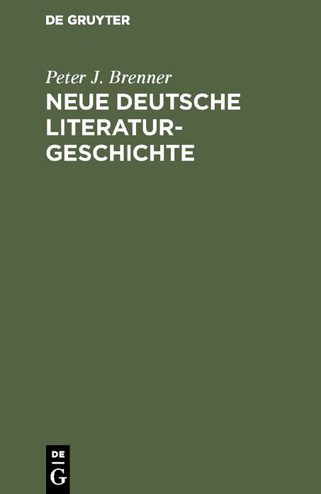 Neue deutsche Literaturgeschichte: Vom "Ackermann" zu Gunter Grass