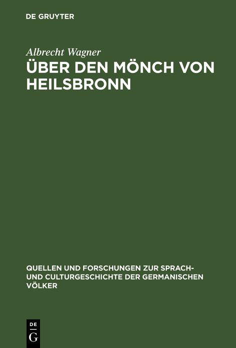 Uber den Monch von Heilsbronn