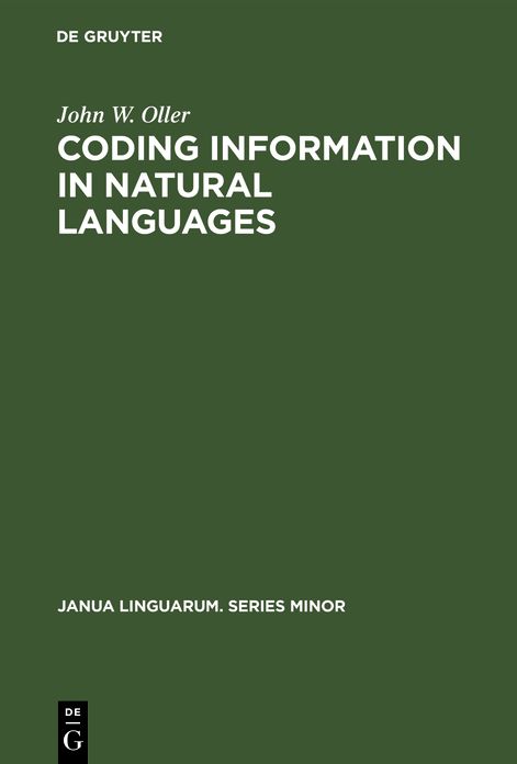 Coding information in natural Languages