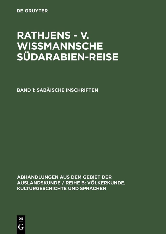 Sabaische Inschriften