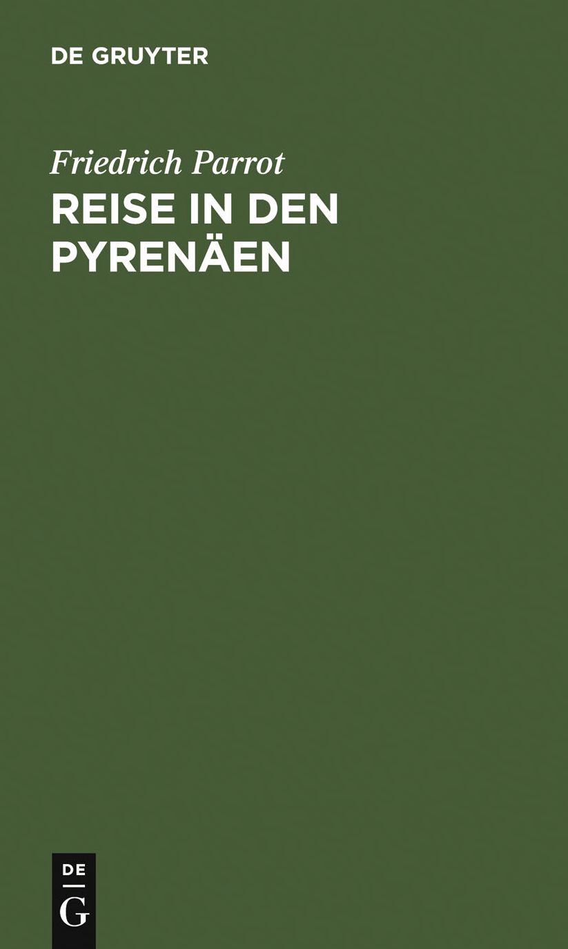 Reise in den Pyrenaen