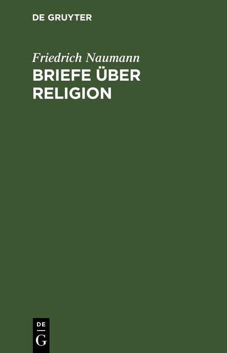 Briefe über Religion. Mit Nachwort 'nach 13 Jahren'