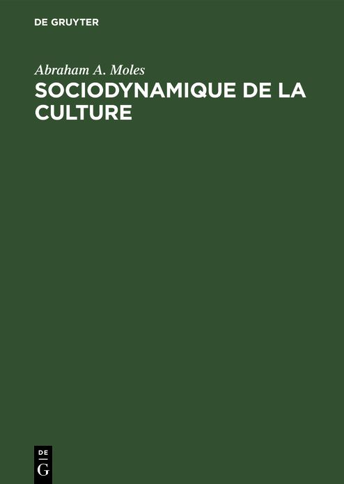 Sociodynamique de la Culture