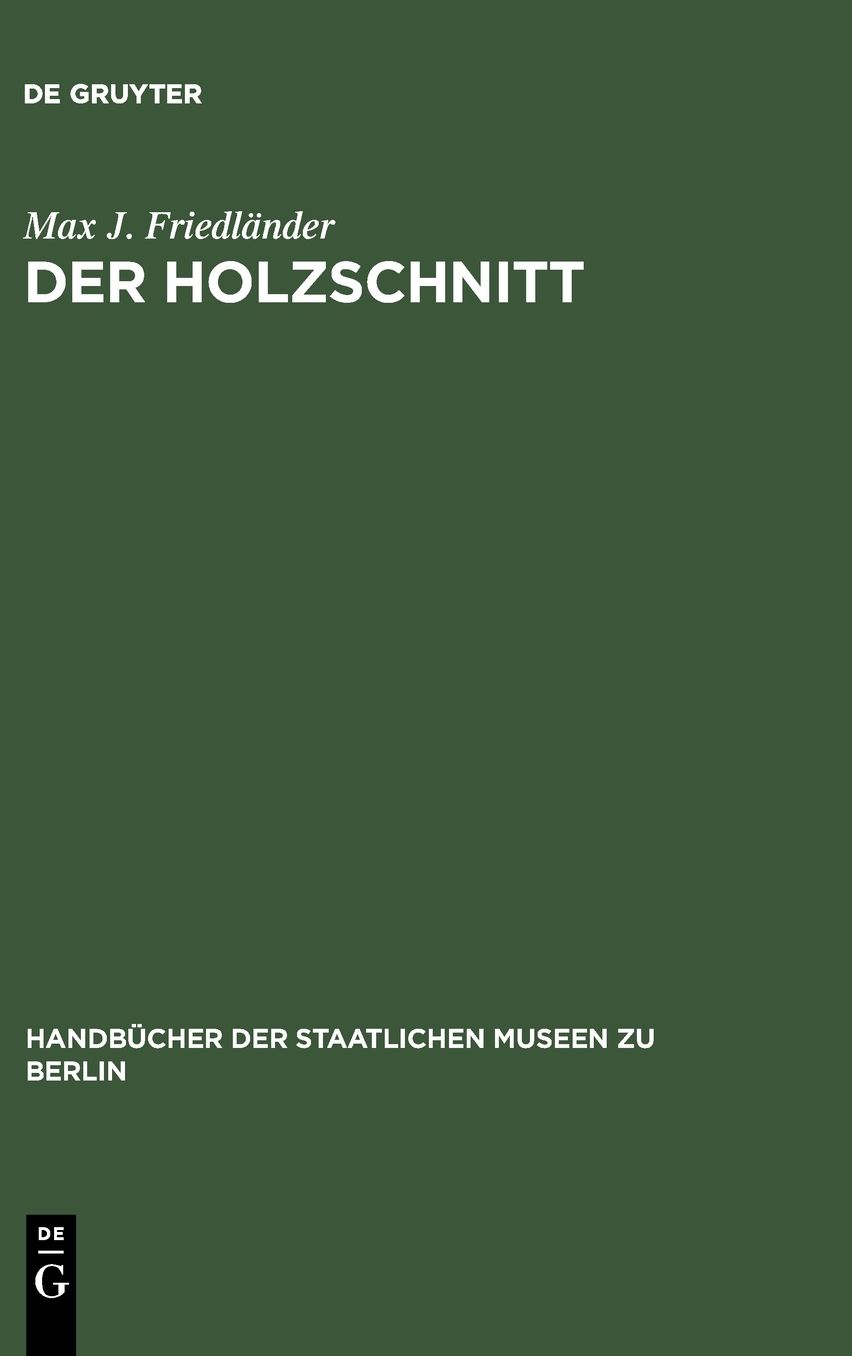Der Holzschnitt