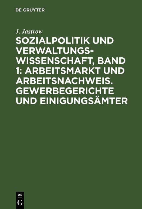 Sozialpolitik und Verwaltungswissenschaft: Aufsätze und Abhandlungen