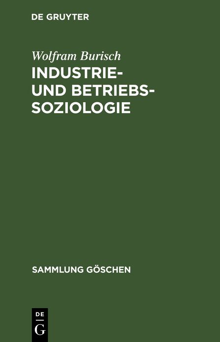 Industrie- und Betriebssoziologie