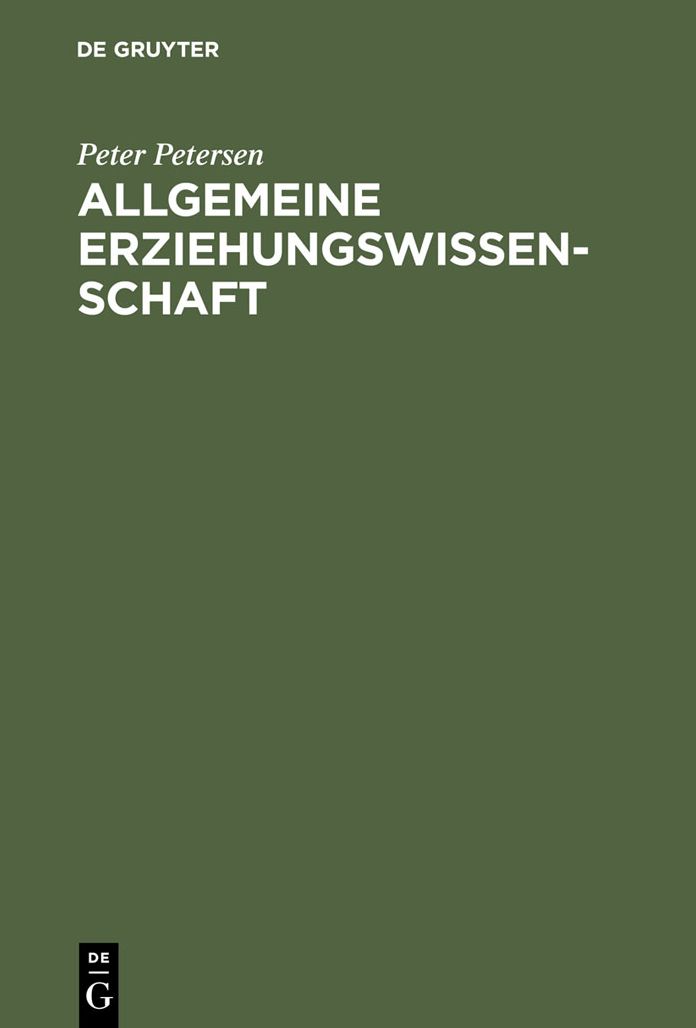 Allgemeine Erziehungswissenschaft