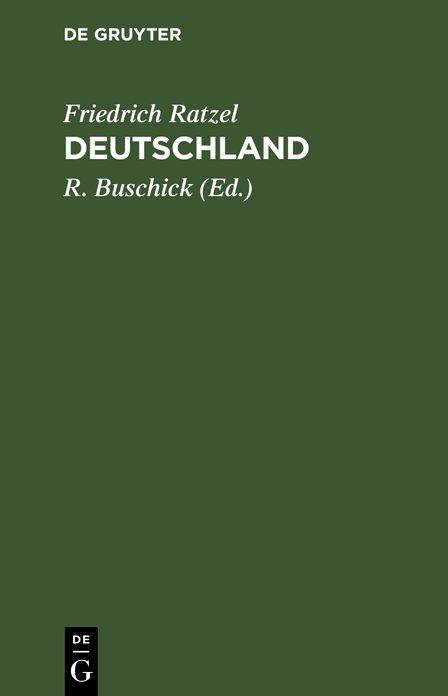 Deutschland: EinfÃ¼hrung in die Heimatkunde