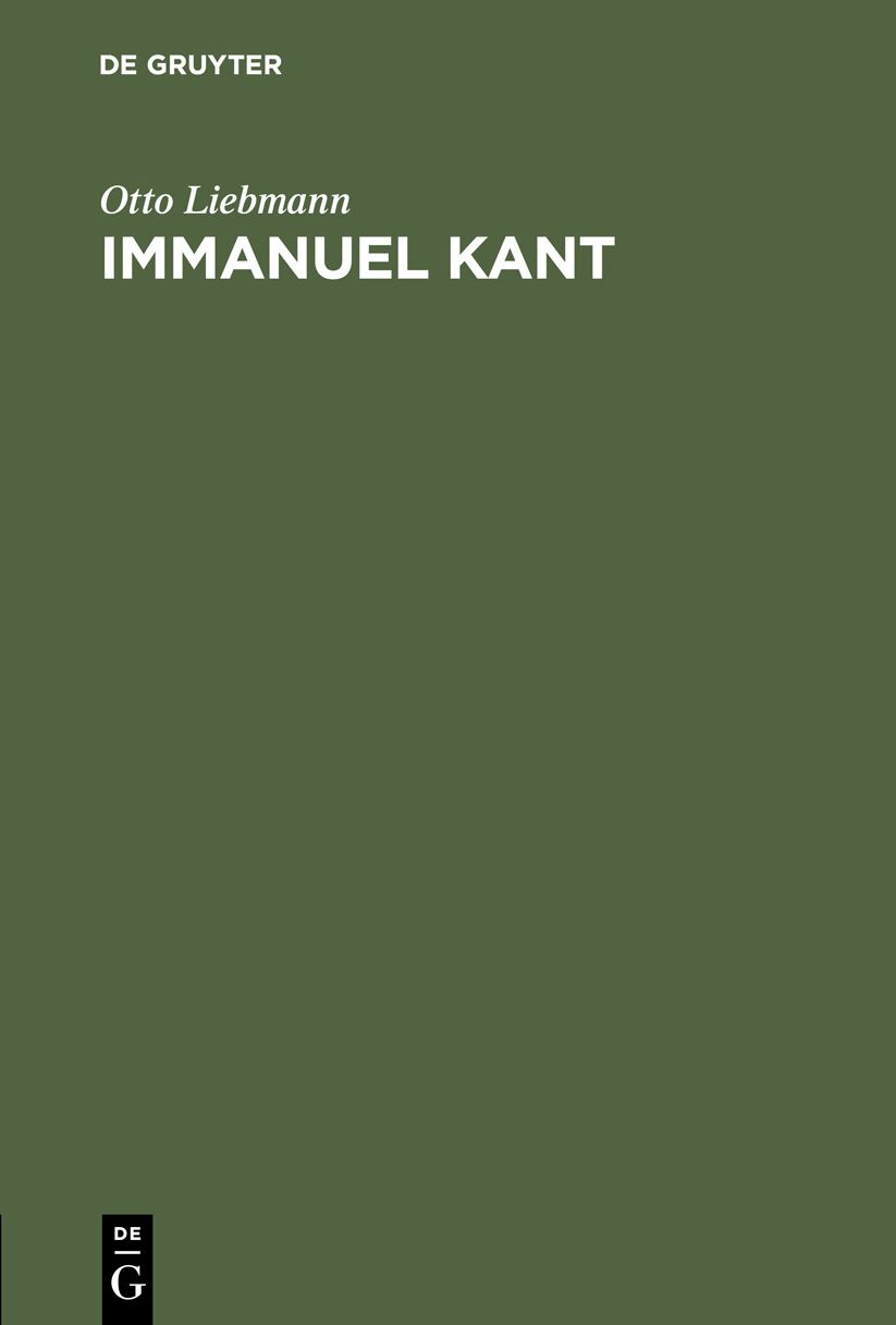 Immanuel Kant: Eine Gedächtnisrede gehalten am 100jährigen Todestage Kants (12. 2. 1904) ... zu Jena