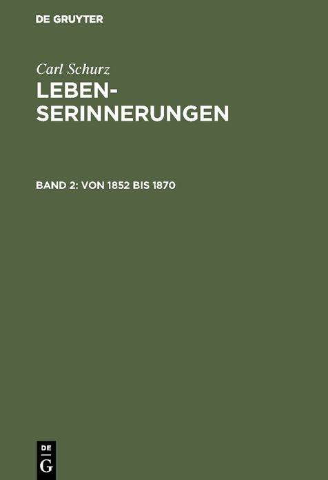 Von 1852 bis 1870